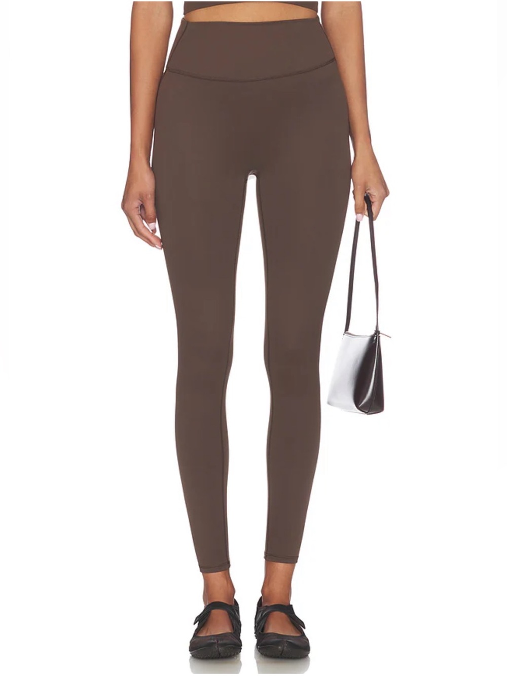 Nike SKIMS 26inch leggings in dark sepia